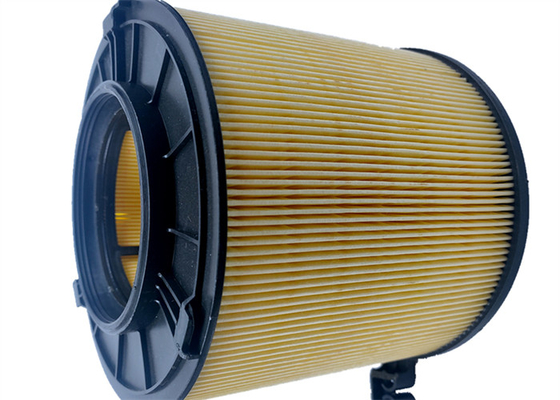 ตัวกรองอากาศรถยนต์ทรงกระบอกโพรพิลีน 8W0 133 843C สำหรับ Audi A4 A5