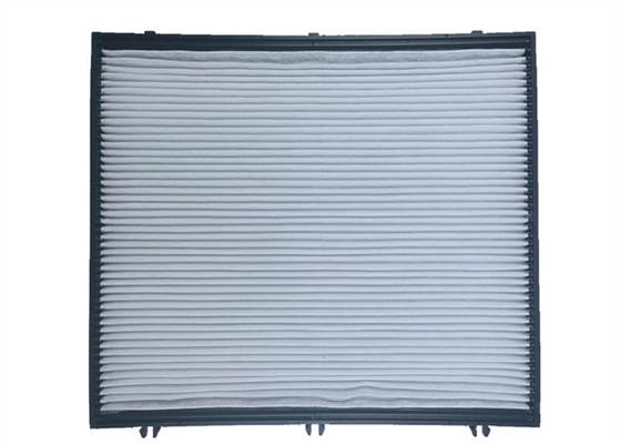 พลาสติกผ้าขาวล้วน OEM ตัวกรองห้องโดยสารรถยนต์สำหรับ HYUNDAI VERNA OE 97133-0U000