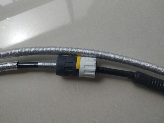 4M5R7E395PD 1520845 เครื่องปรับเปลี่ยนอากาศ AT Selector Cable Transmission Gear Shift Linkage สําหรับ Ford Focus II 2004-2011